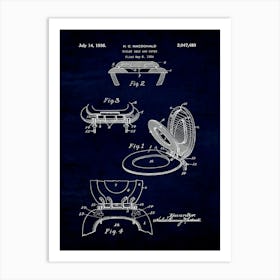 Toilet Seat 1936 Art Print