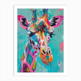 Giraffe 2 Art Print