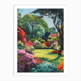 Richmond Park London Parks Garden 4 Painting Art Print