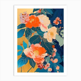 Great Japan Hokusai Japanese Floral 18 Art Print