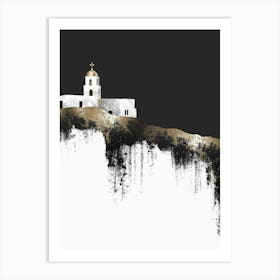 Church On The Hill Canvas Print Art Print