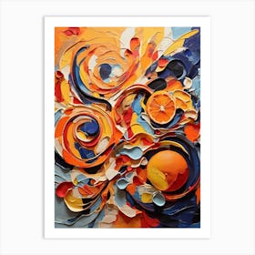 Abstract Painting 585 Art Print