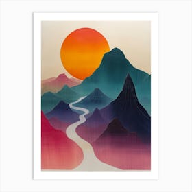 'Sunrise' 48 Art Print