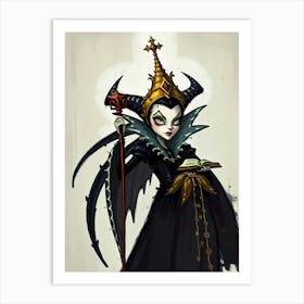 Maleficent 1 Art Print