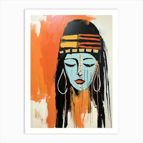 Bohemian Harmony, Boho Art Style Art Print