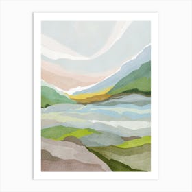 Serene Landscape Art Print