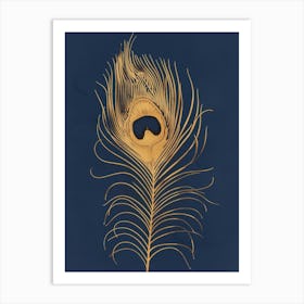 Peacock Feather 5 Art Print