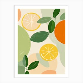 Oranges And Lemons Art Print