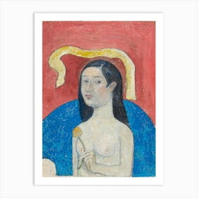 Portrait Of The Artist’S Mother (Eve), Paul Gauguin Art Print