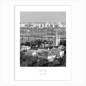 Kyiv Cityscape Art Print