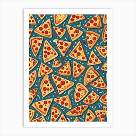 Pizza no1 Art Print