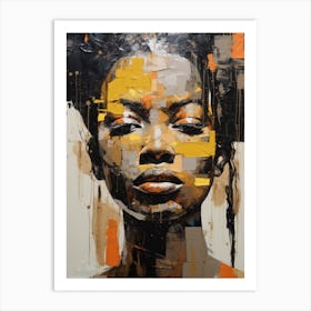 African Woman Art Print