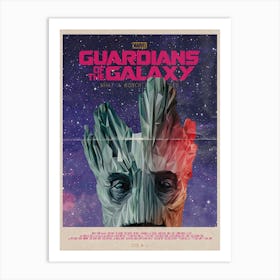 Guardians of galaxy 1 Art Print