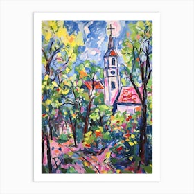 Ravenna Italy 2 Fauvist Painting Art Print