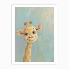 Cute Giraffe 6 Art Print