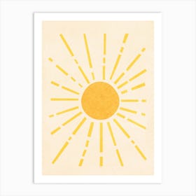 Sun 1 Art Print