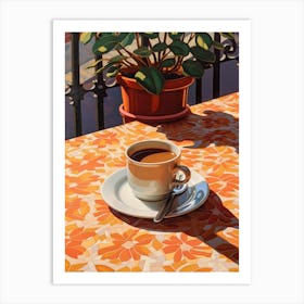 Cafe Noisette Art Print