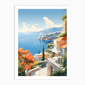 Greece Painting Art Print