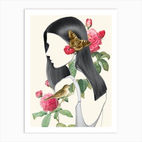 Made Of Flower Art Print