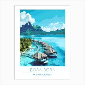 Bora Bora Art Print