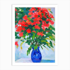 Im Thinking Of You Matisse Inspired Flower Art Print