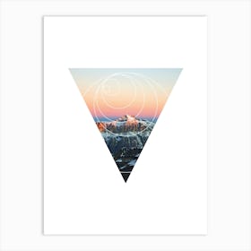 Mountain In The Sky Art Print