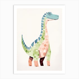 Nursery Dinosaur Art Baryonyx 3 Art Print