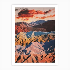 Atlas Mountains Landscape Art Print