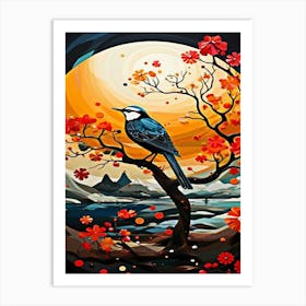 Bird On A Tree Art Print