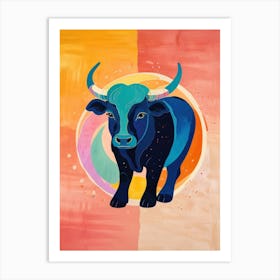 Bull Canvas Print Art Print