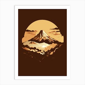 Mt Fuji Art Print