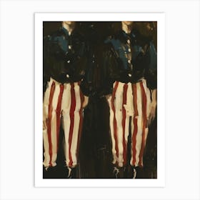 Two Americans 1 Art Print