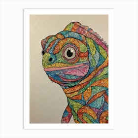 Chameleon 1 Art Print