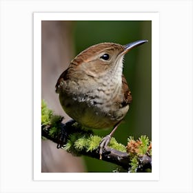 House Wren -Reimagined 17 Art Print