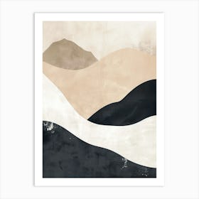 Whispers Of Sand Minimalist Style Art Print