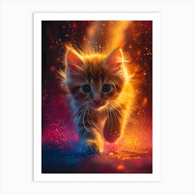 Kitty Cat Art Print