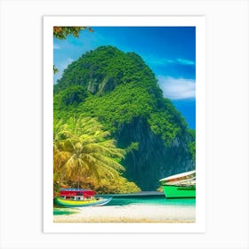 El Nido Philippines Pop Art Photography Tropical Destination Art Print