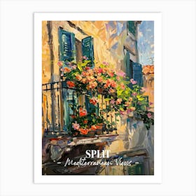 Mediterranean Views Split 3 Art Print