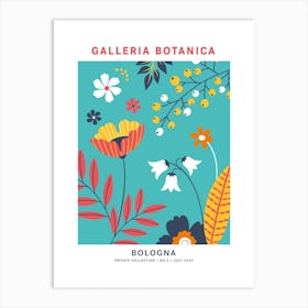Galleria Botanica Bologna Art Print