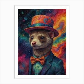 Ferret 2 Art Print