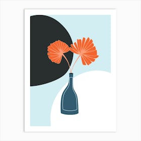 Flowers In A Vase 4 Art Print