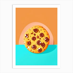 Chocolate Chip Cookie Bakery Product Matisse Inspired Pop Art Art Print