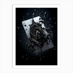 Playing Card Art Print