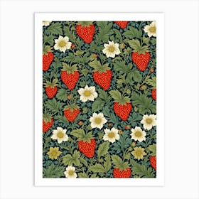 William Morris Strawberries Art Print