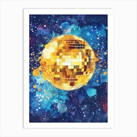 Disco Ball 28 Art Print