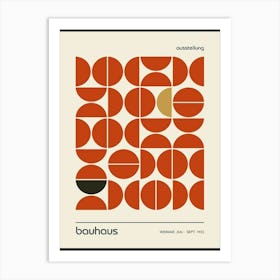 Bauhaus exhibition poster Art Print