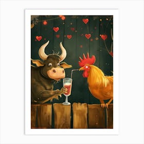 Valentine'S Day Illustration Art Print