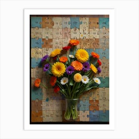 Jigsaw Puzzle Art Print