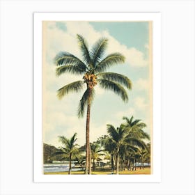 Werri Beach Australia Vintage Art Print