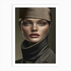 Portrait Of A Woman 82 Art Print